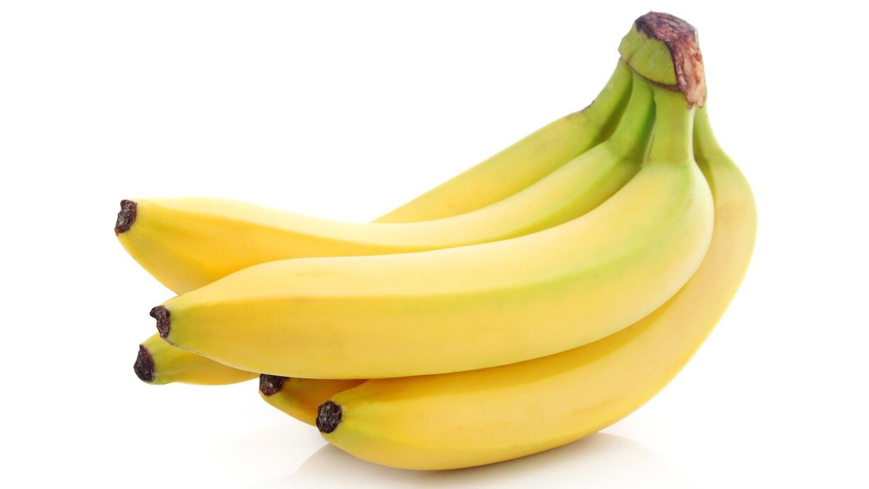 La mascarilla de plátano es muy eficaz para las arrugas. 