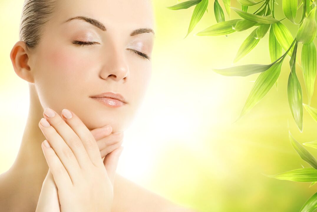 Aceite de masaje facial para rejuvenecer la piel
